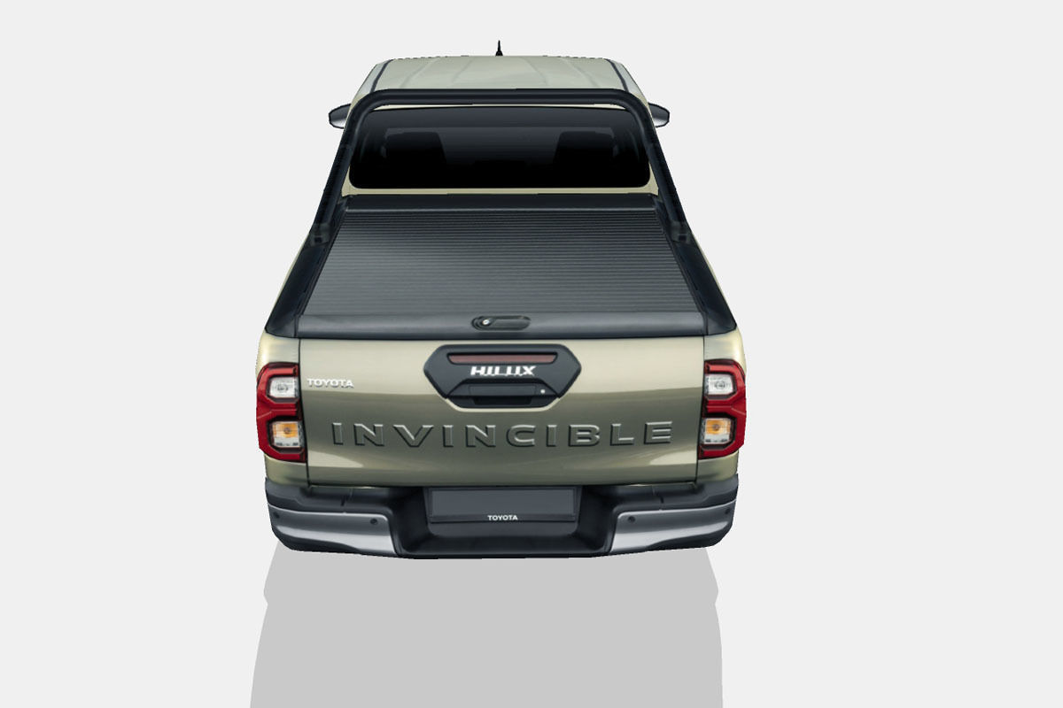 Toyota Hilux 2021 Low-poly 3D model_9