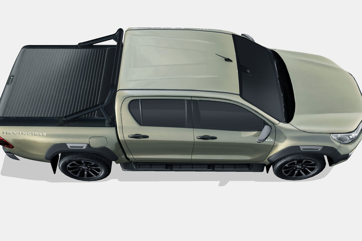 Toyota Hilux 2021 Low-poly 3D model_13