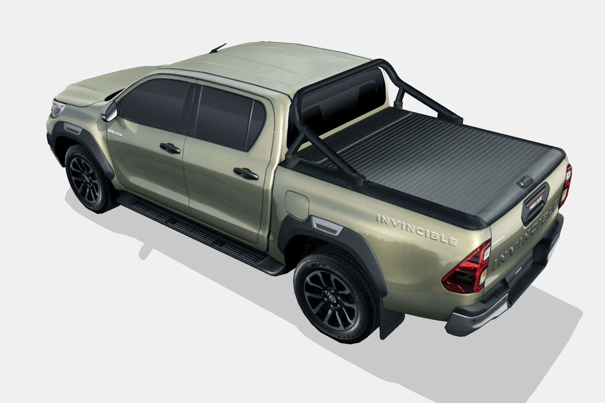 Toyota Hilux 2021 Low-poly 3D model_7