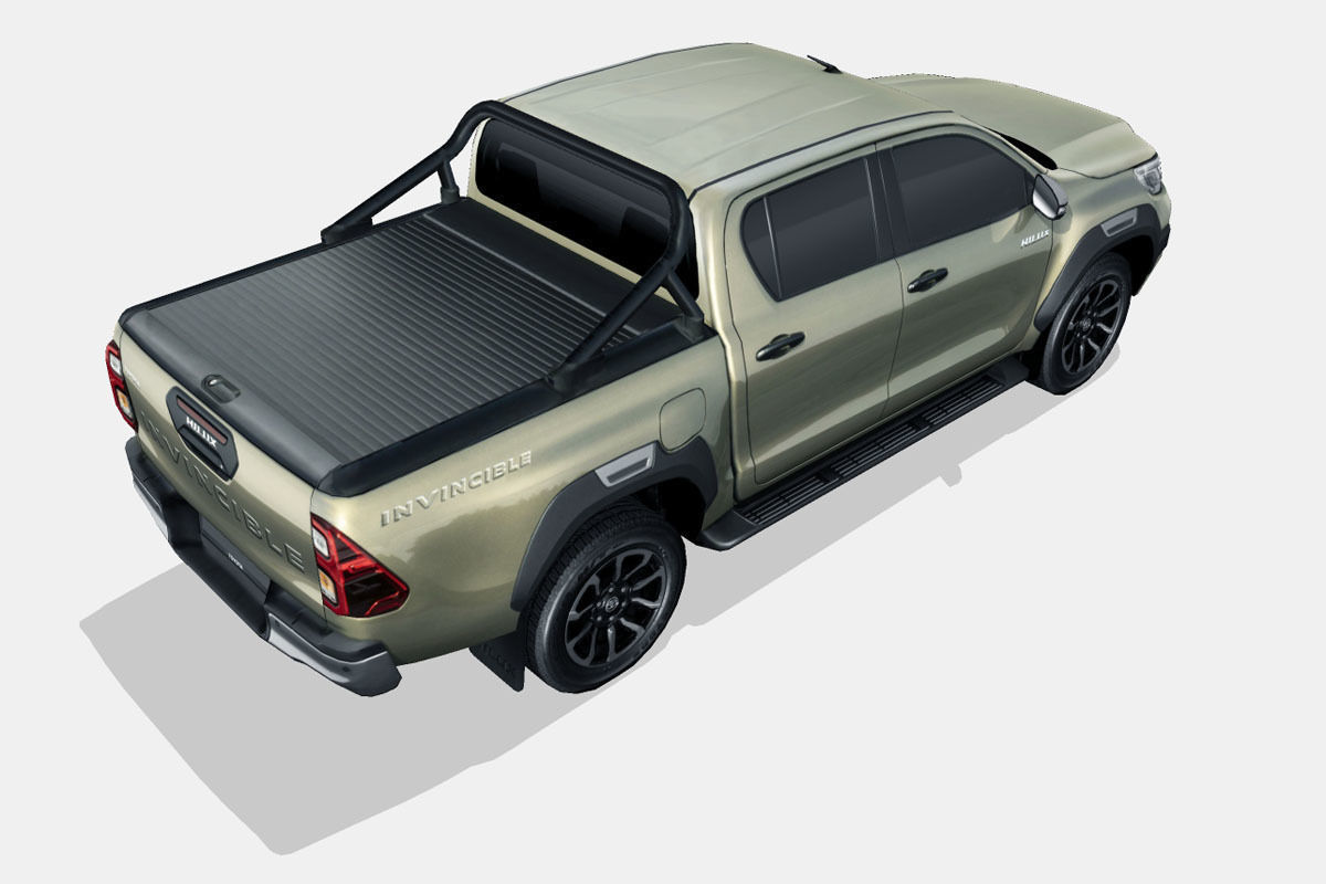 Toyota Hilux 2021 Low-poly 3D model_12