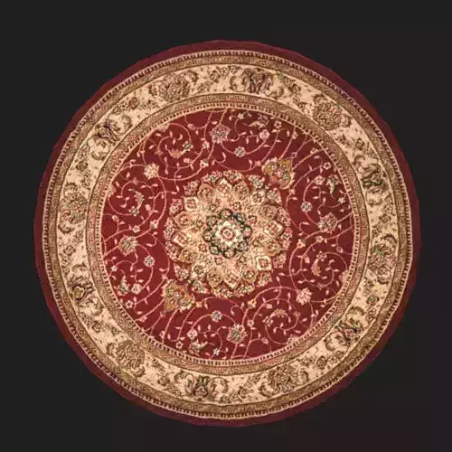 Medieval Round Tapestry Design Four 