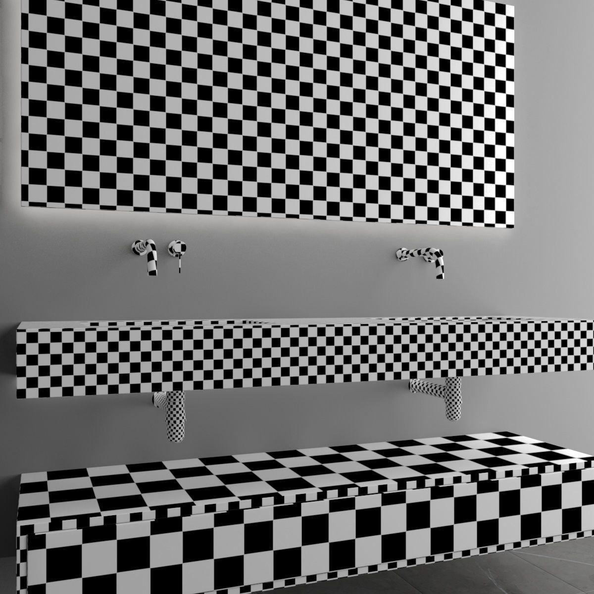 bathroom set 21 3D model_10