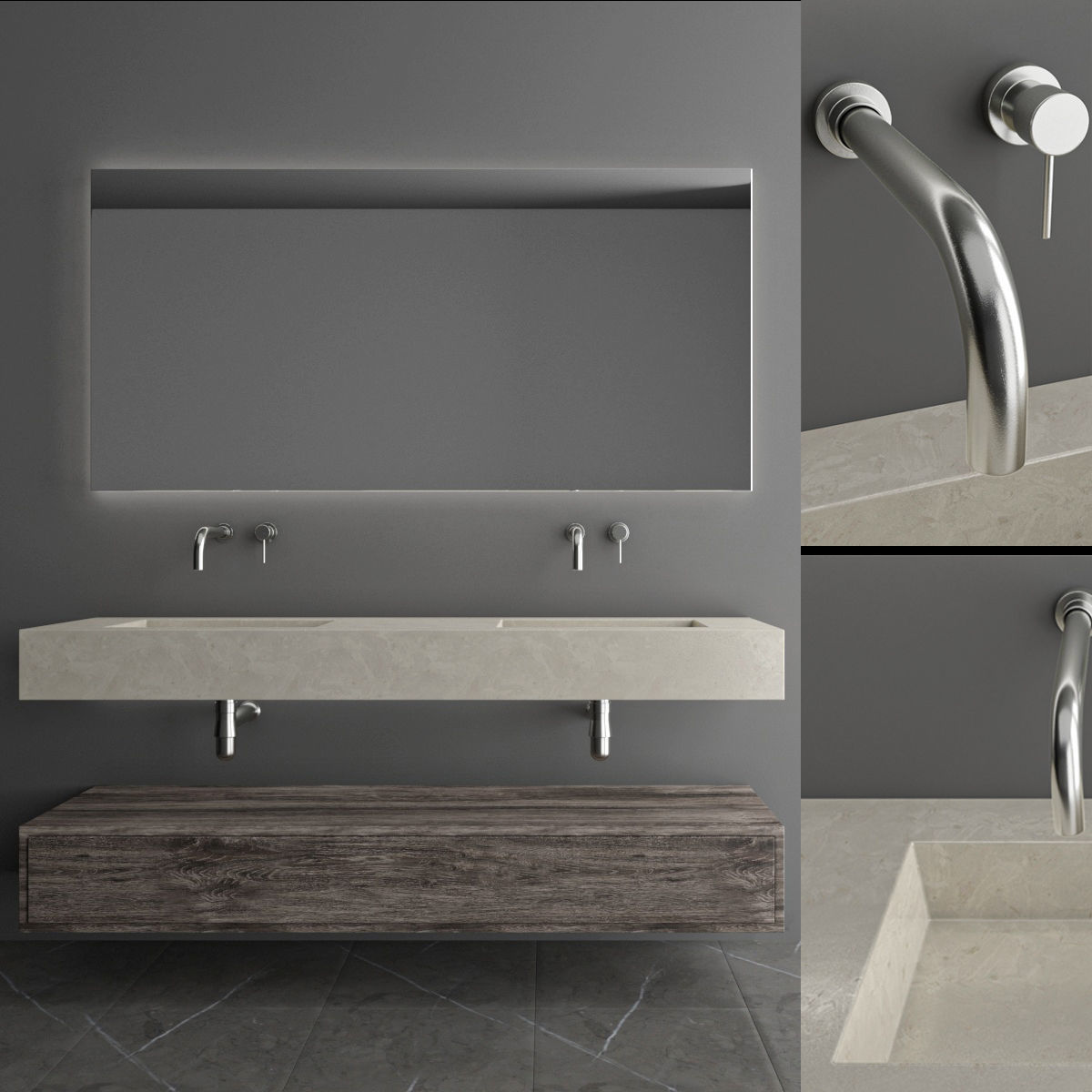 bathroom set 21 3D model_9