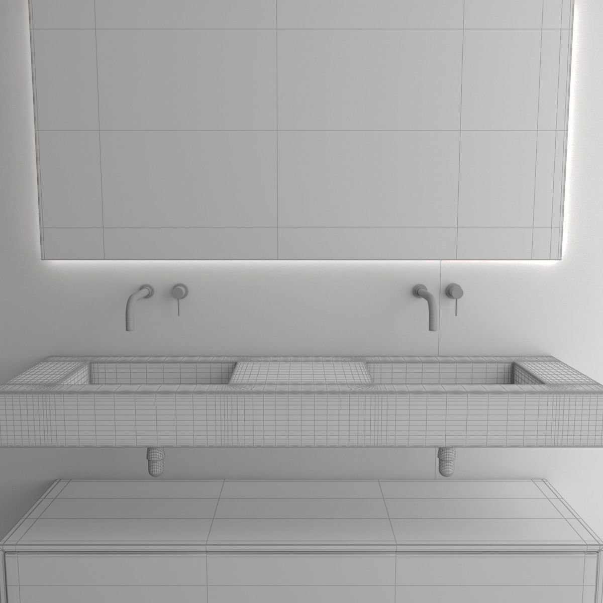 bathroom set 21 3D model_6