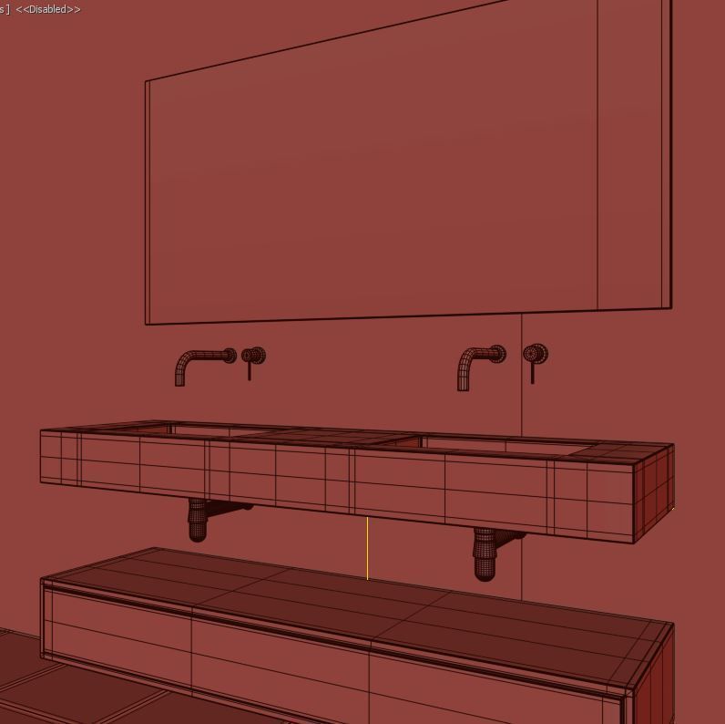 bathroom set 21 3D model_7