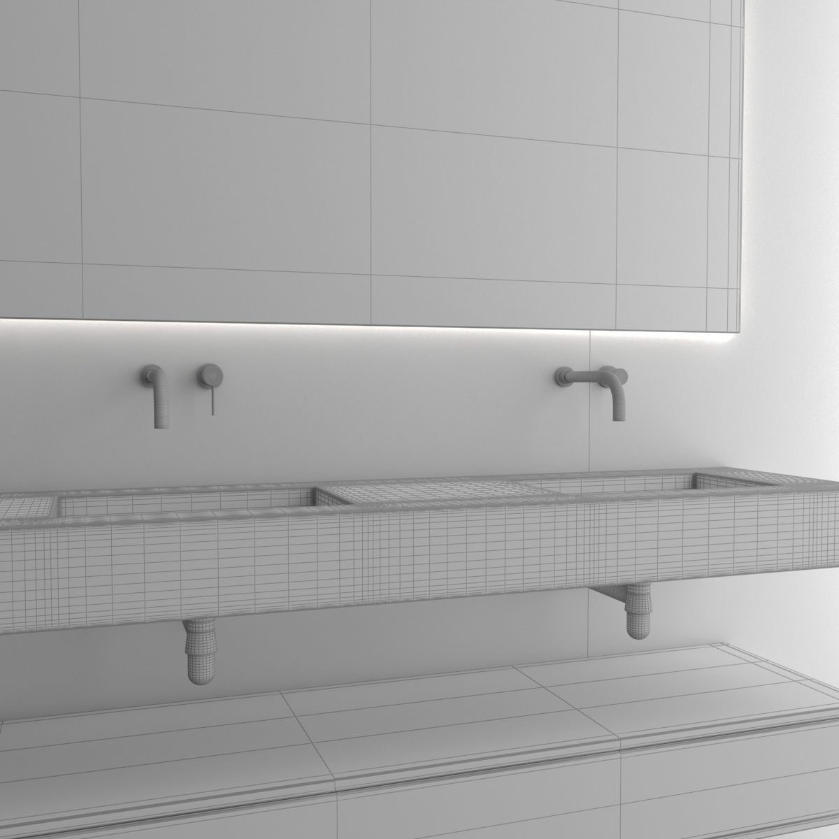bathroom set 21 3D model_5