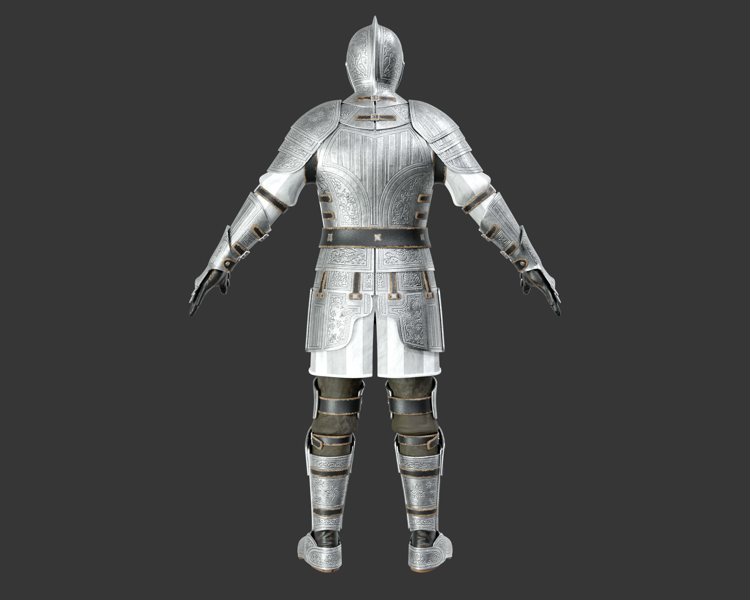 Medieval Collection Elegant Armor and Helmets _7