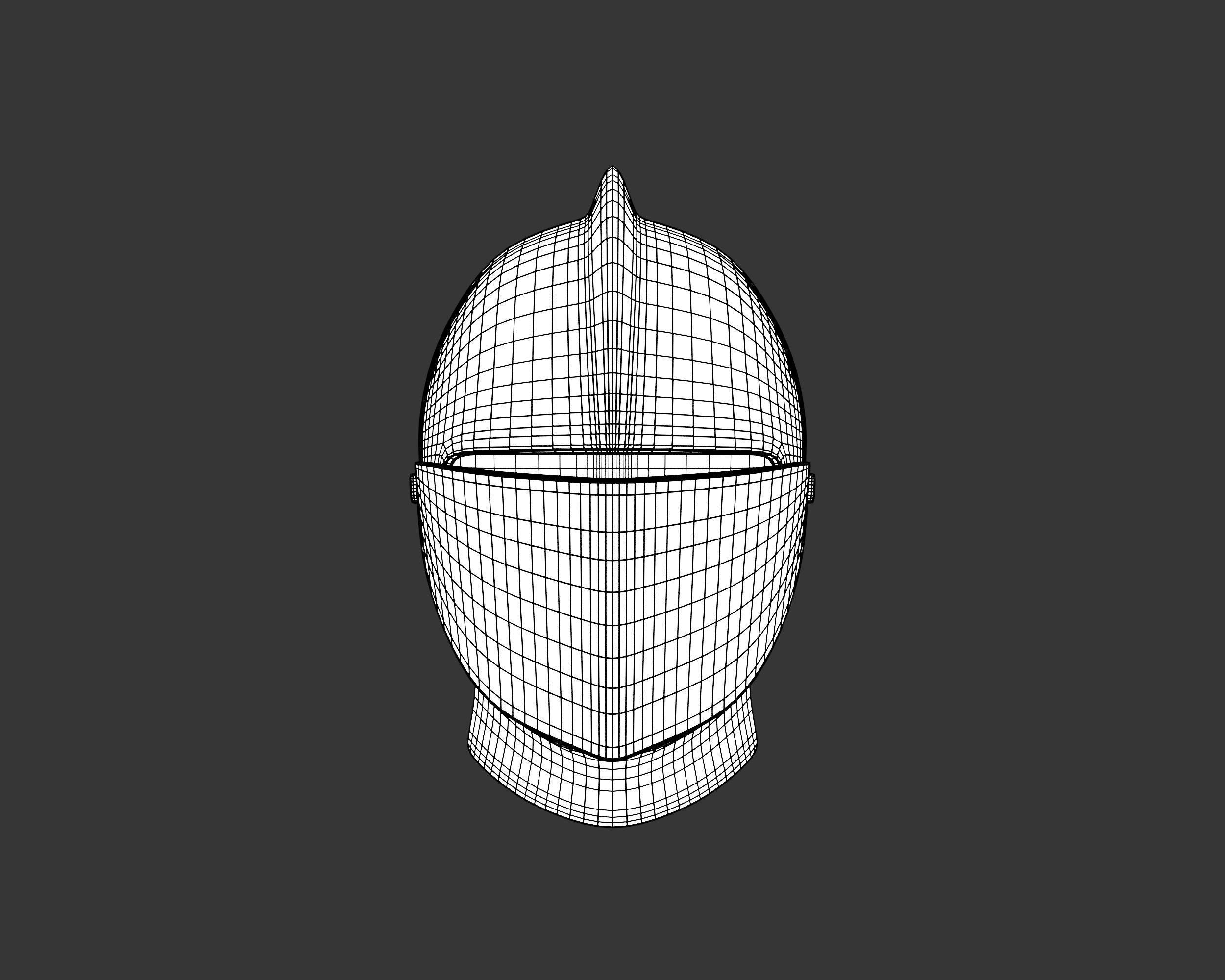 Medieval Collection Elegant Armor and Helmets _12