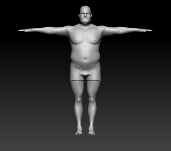 Man 2 3D model