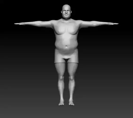 Man 2 3D model