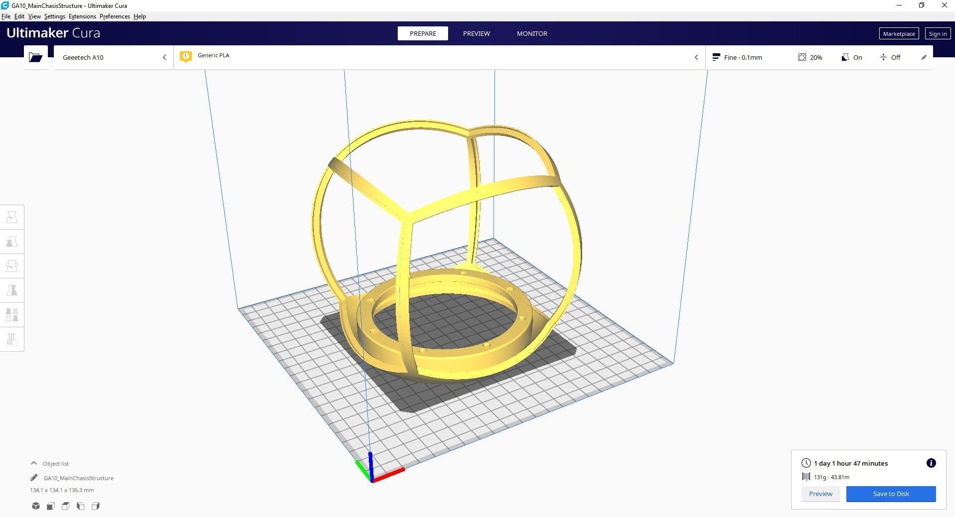 3D Printable Spherical Omnidirectional Speaker 220mm by 220mm  3D model_14
