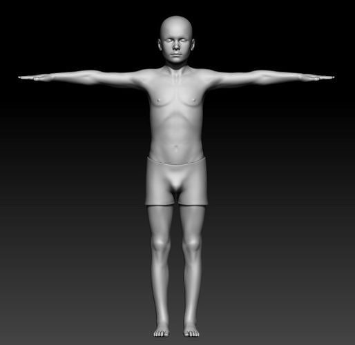 Man 5 3D model