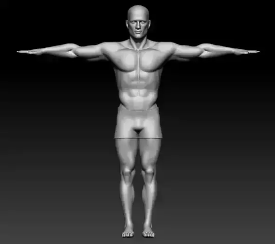 Man 4 3D model