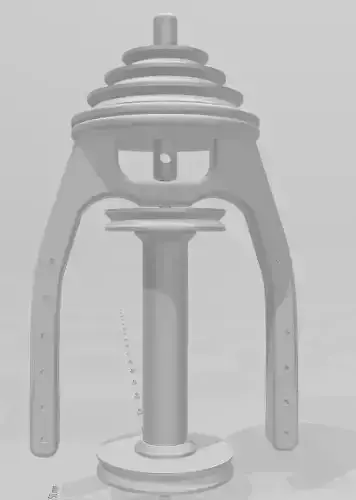 Replacement Part Ashford Standard Flyer with Bobbin 3d printed