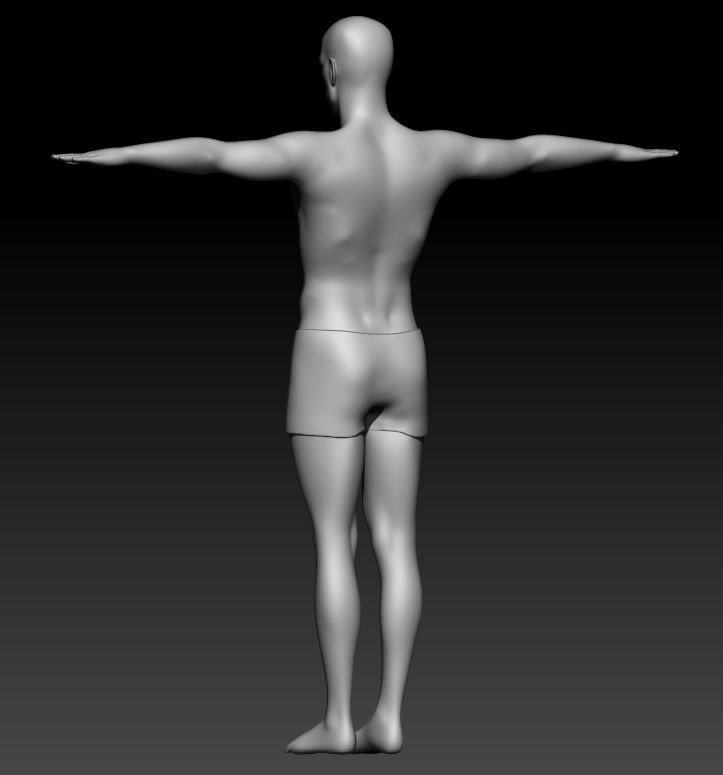 Man 3 Free 3D model_12