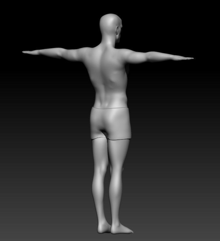 Man 3 Free 3D model_14