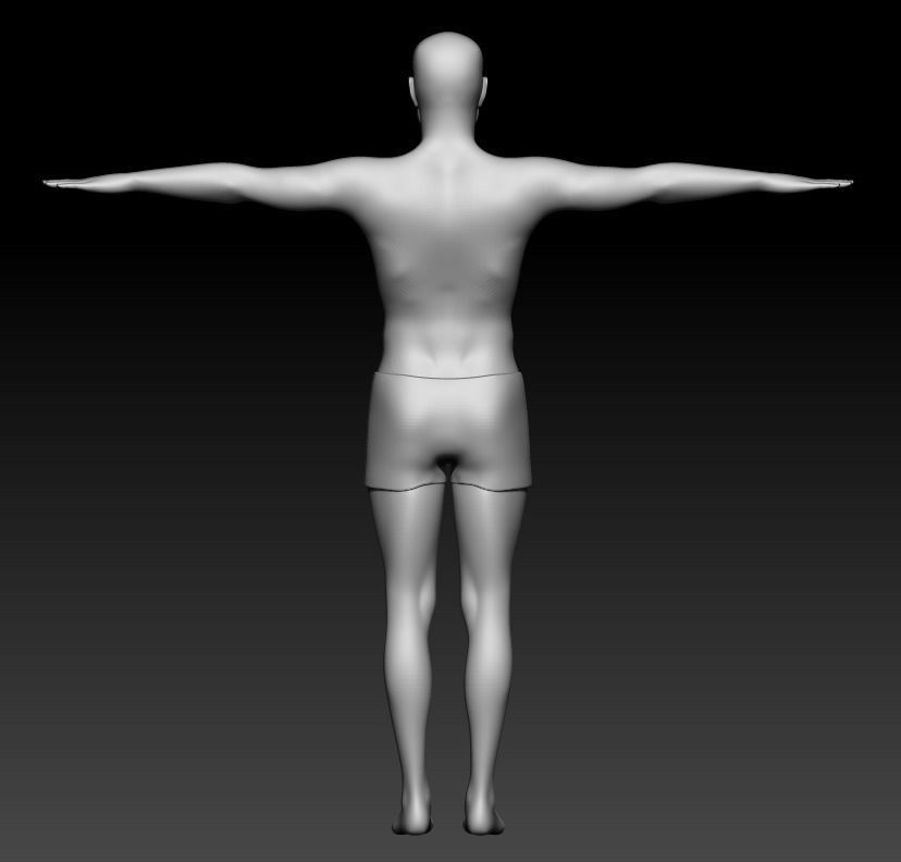 Man 3 Free 3D model_13