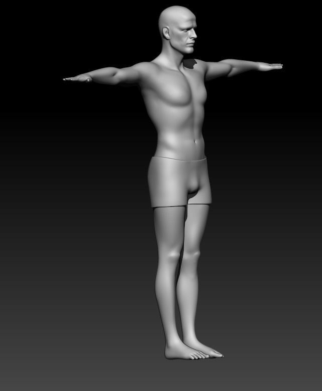 Man 3 Free 3D model_2