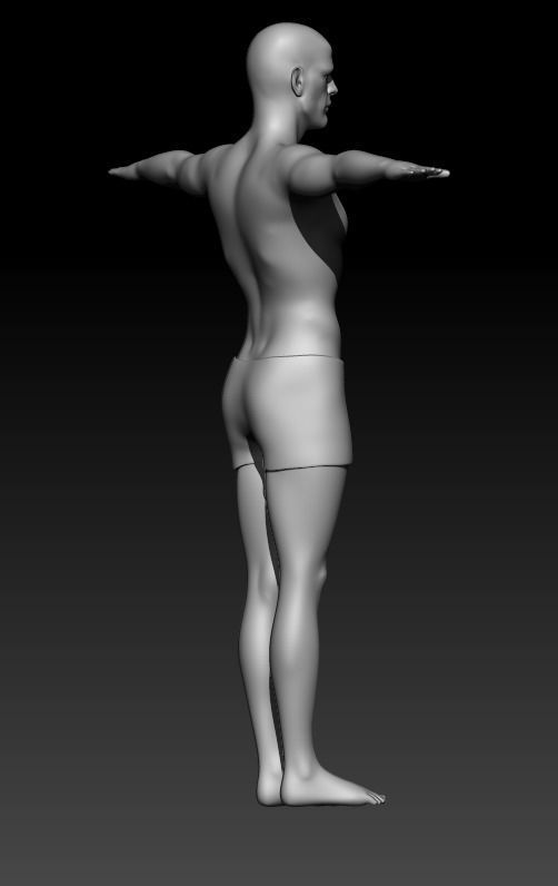 Man 3 Free 3D model_15