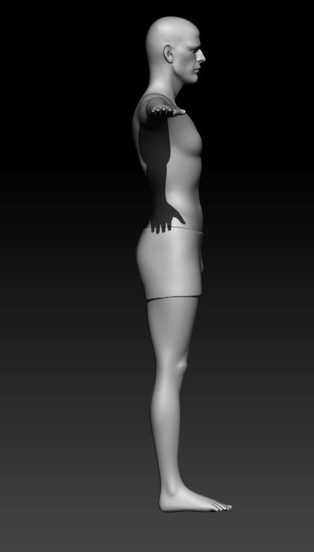 Man 3 Free 3D model_1