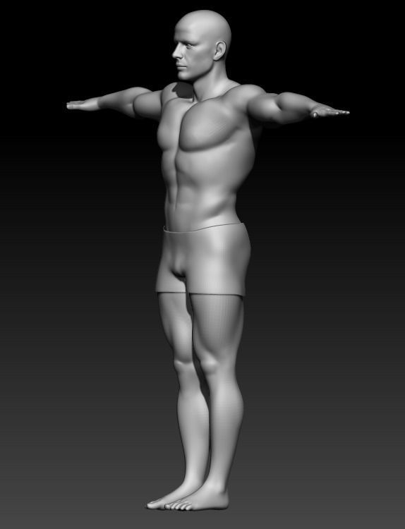 Man 8 3D model_2