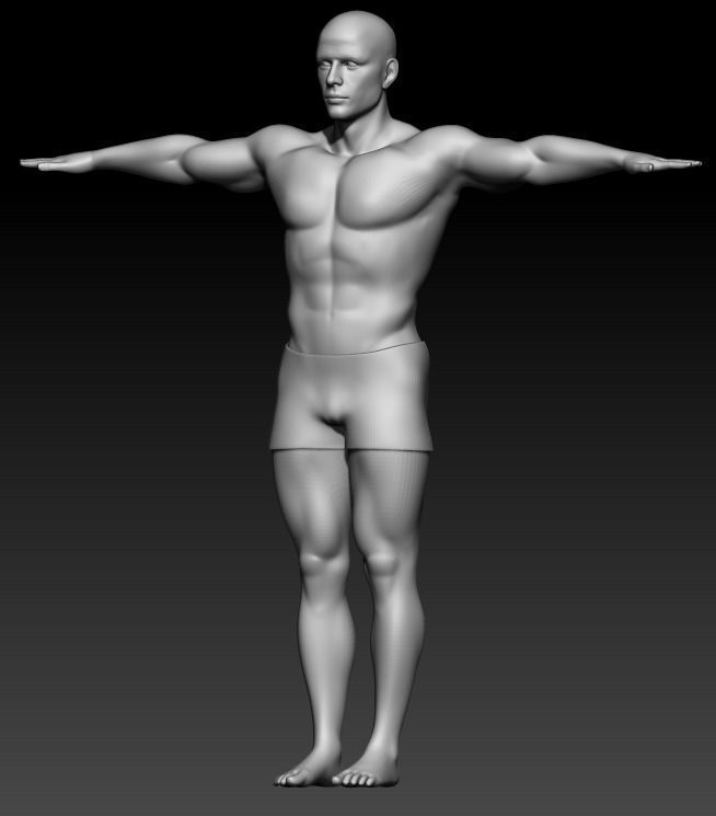 Man 8 3D model_1