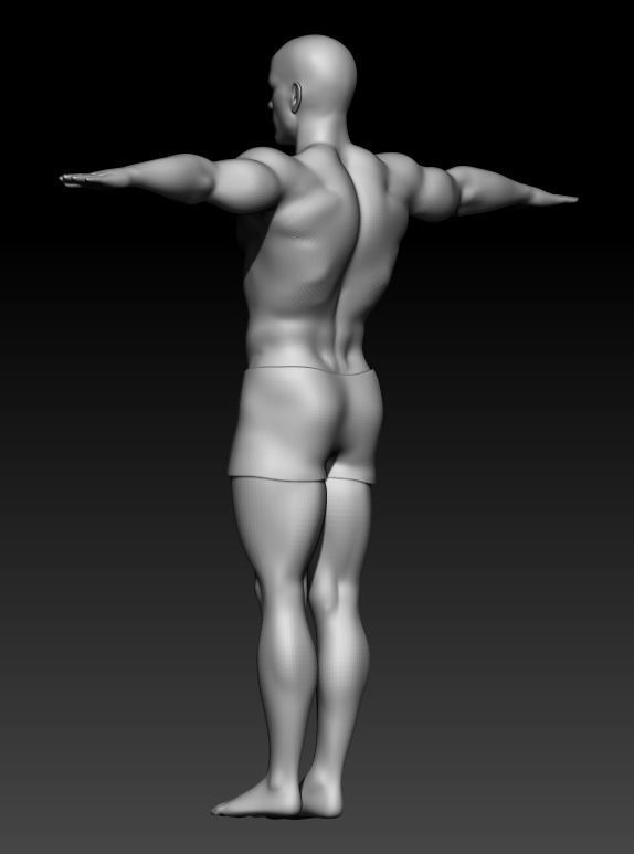 Man 8 3D model_4