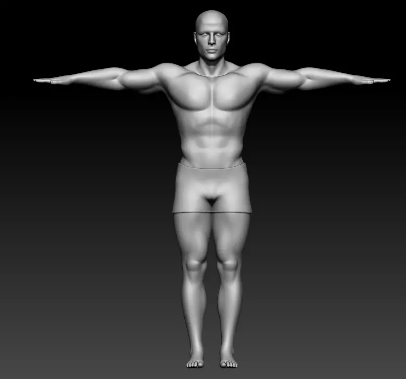 Man 8 3D model_0