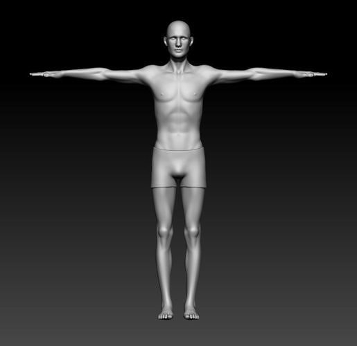 Man 9 3D model