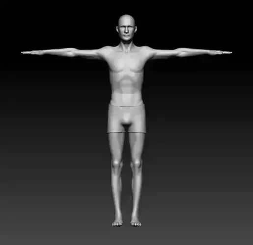 Man 9 3D model