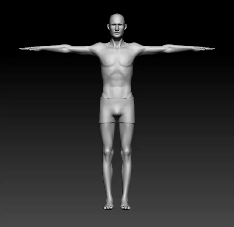 Man 9 3D model