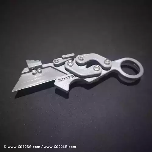 XOCUT 3D printed foldable cutter knife for Stanley blades Free 3D print model