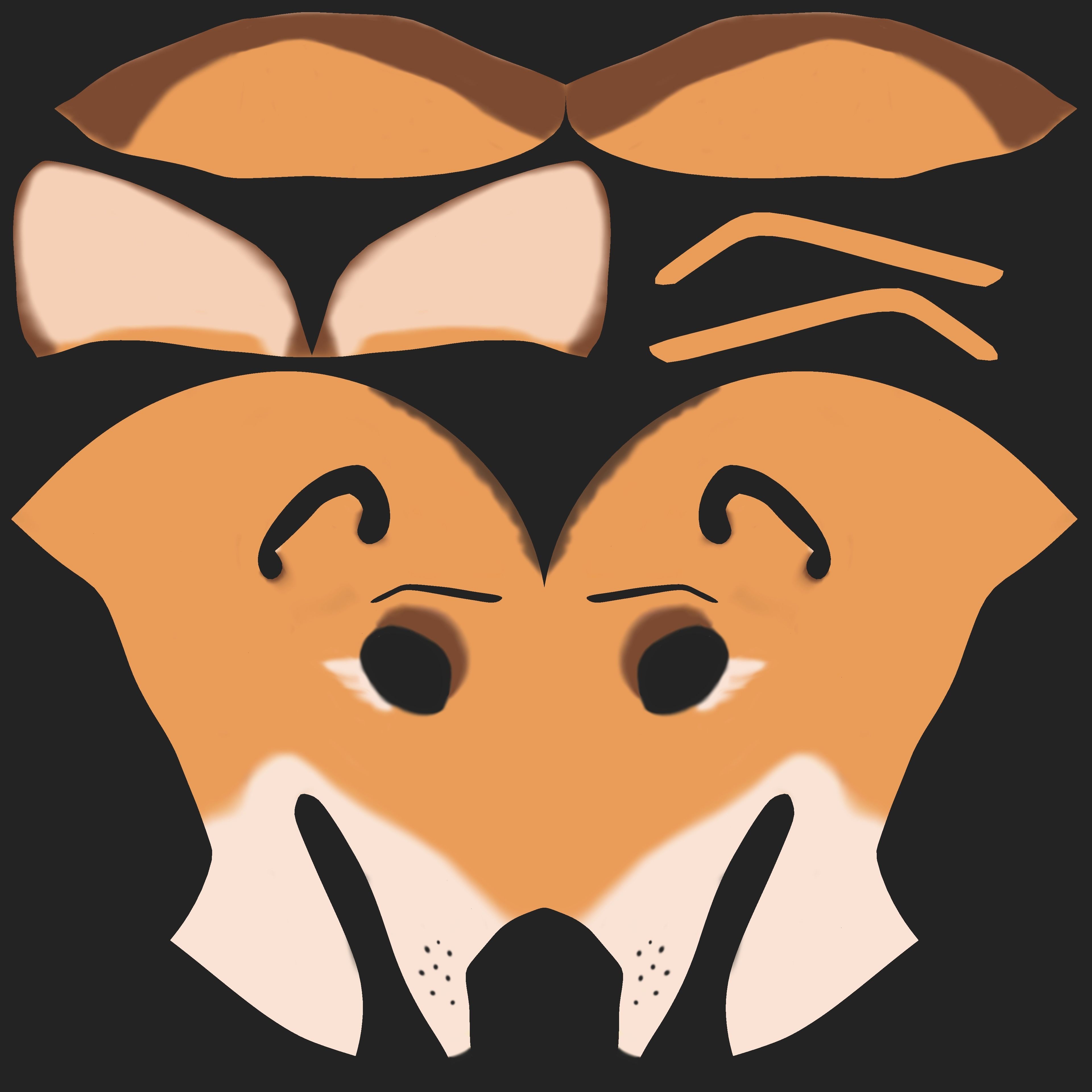 Zoe Anthro Fox 3D model_97