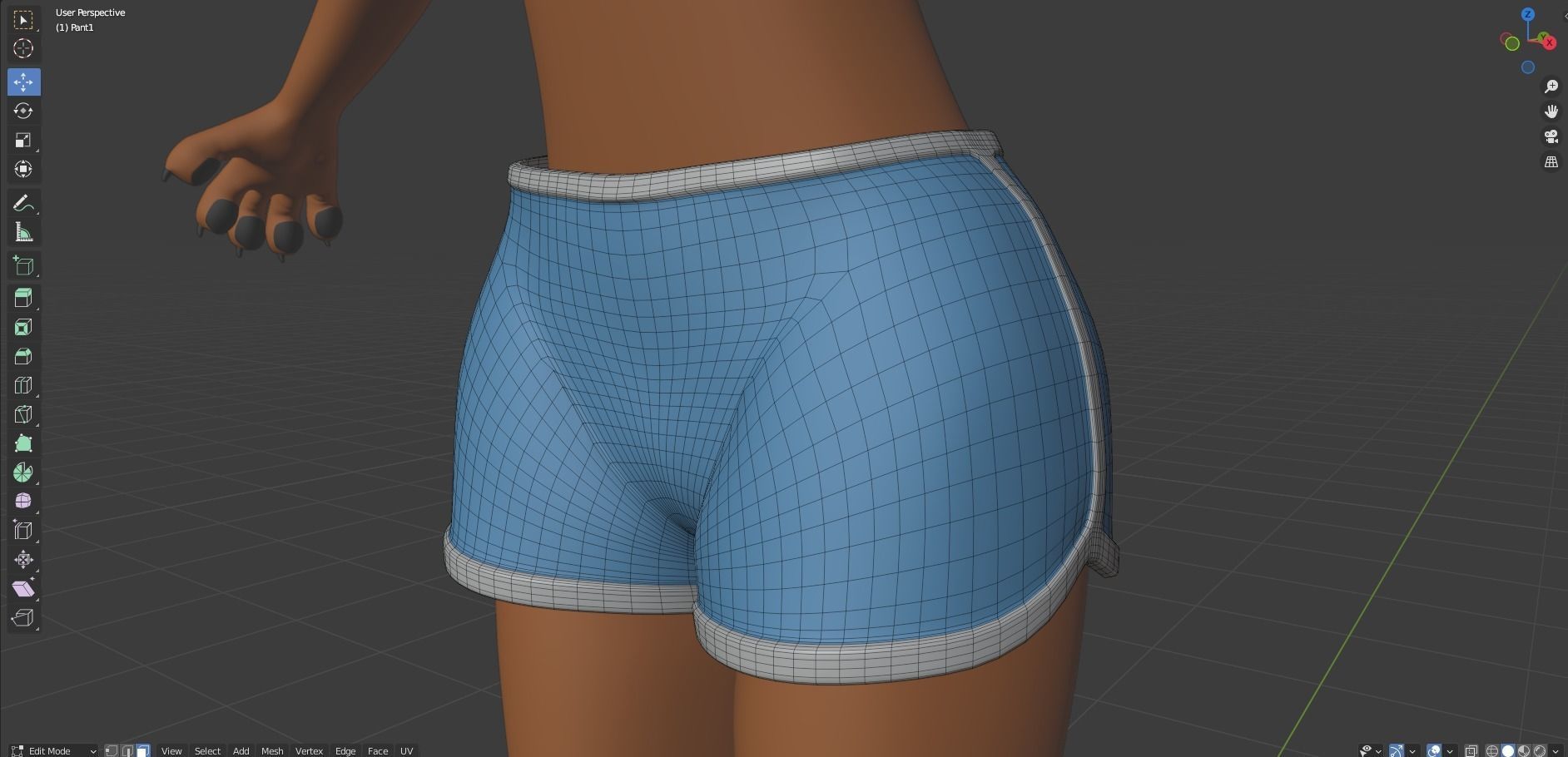 Zoe Anthro Fox 3D model_65