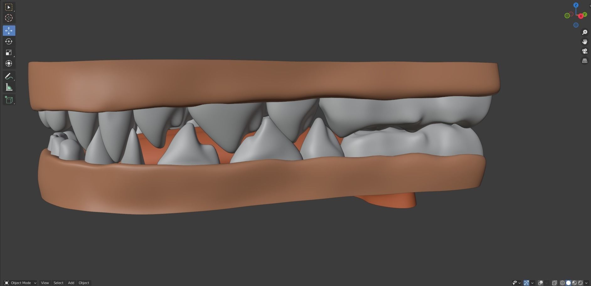 Zoe Anthro Fox 3D model_78