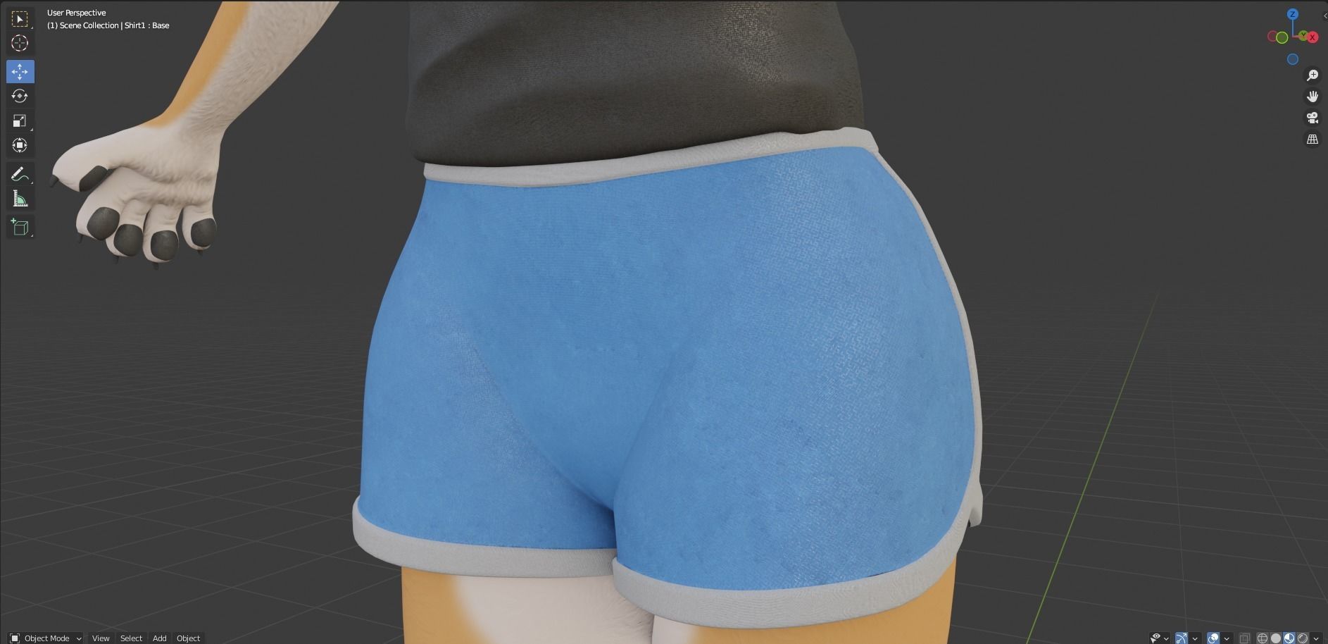 Zoe Anthro Fox 3D model_75