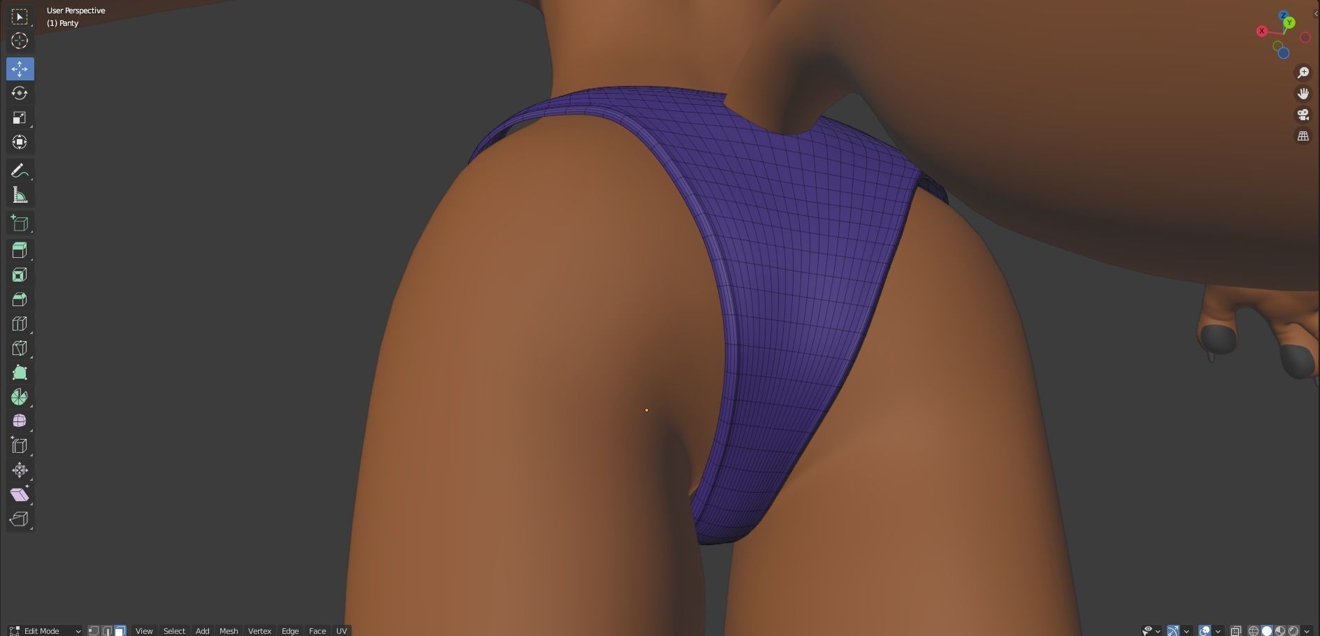 Zoe Anthro Fox 3D model_64