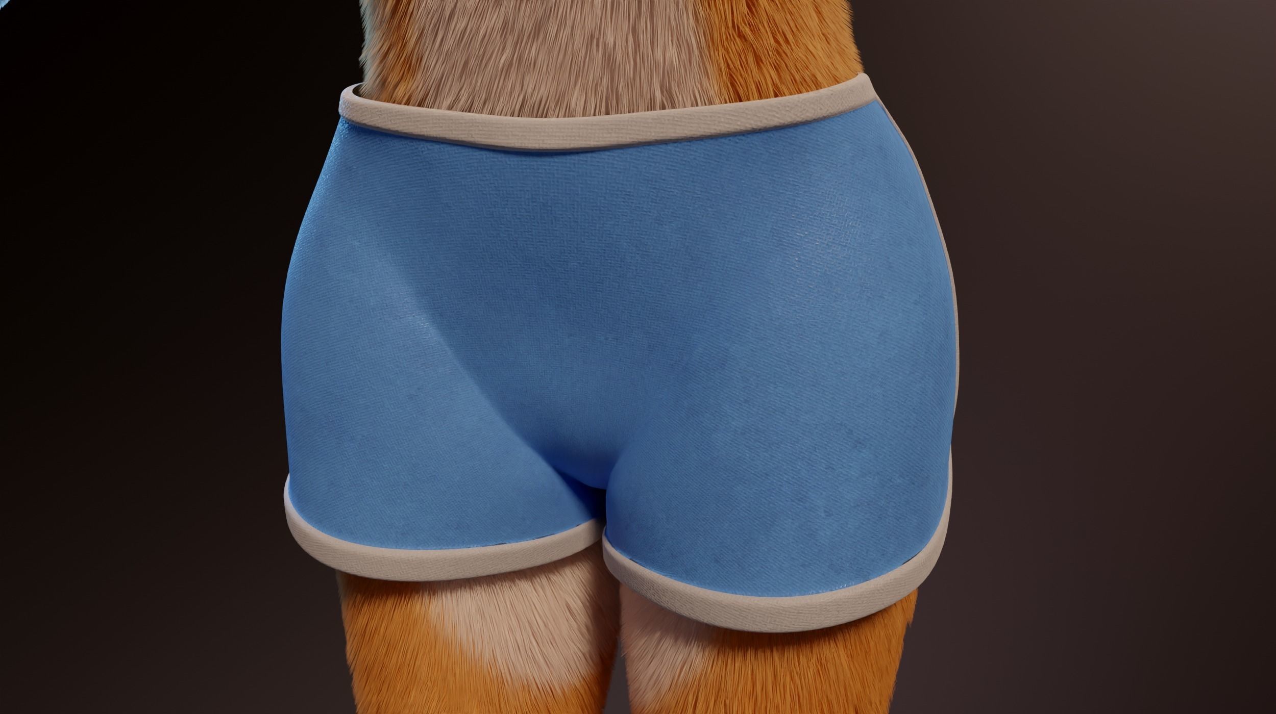 Zoe Anthro Fox 3D model_24