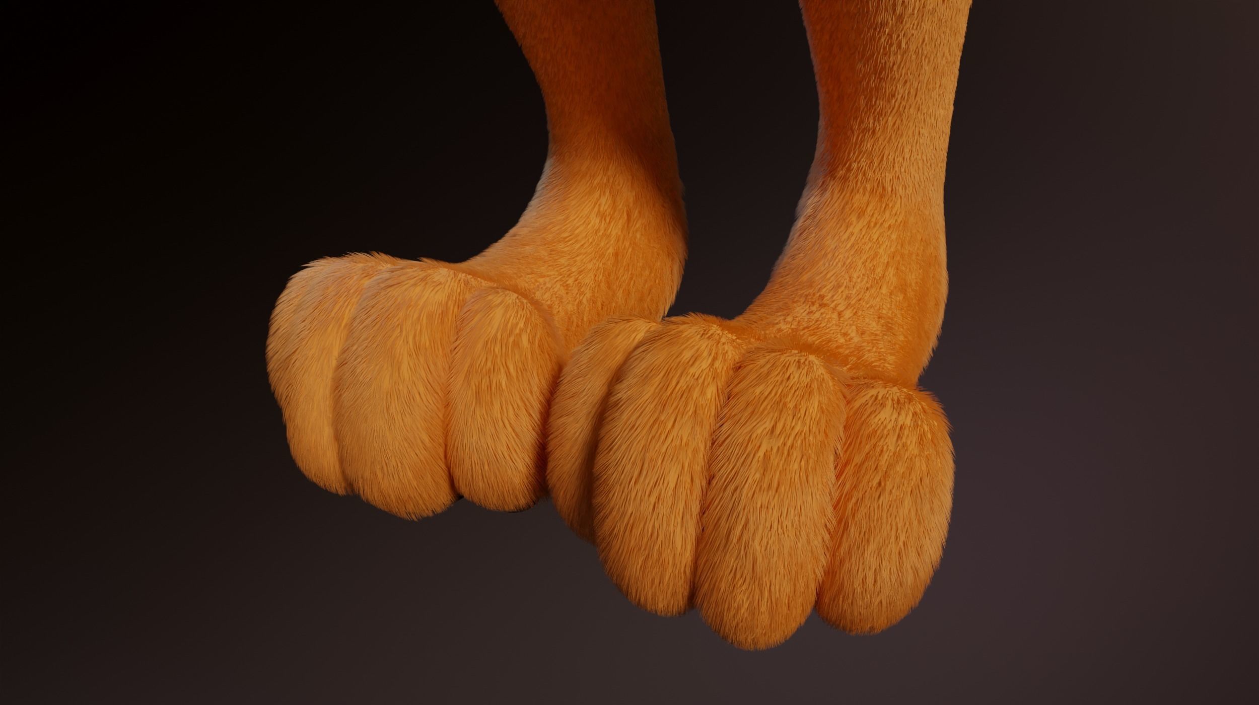 Zoe Anthro Fox 3D model_11