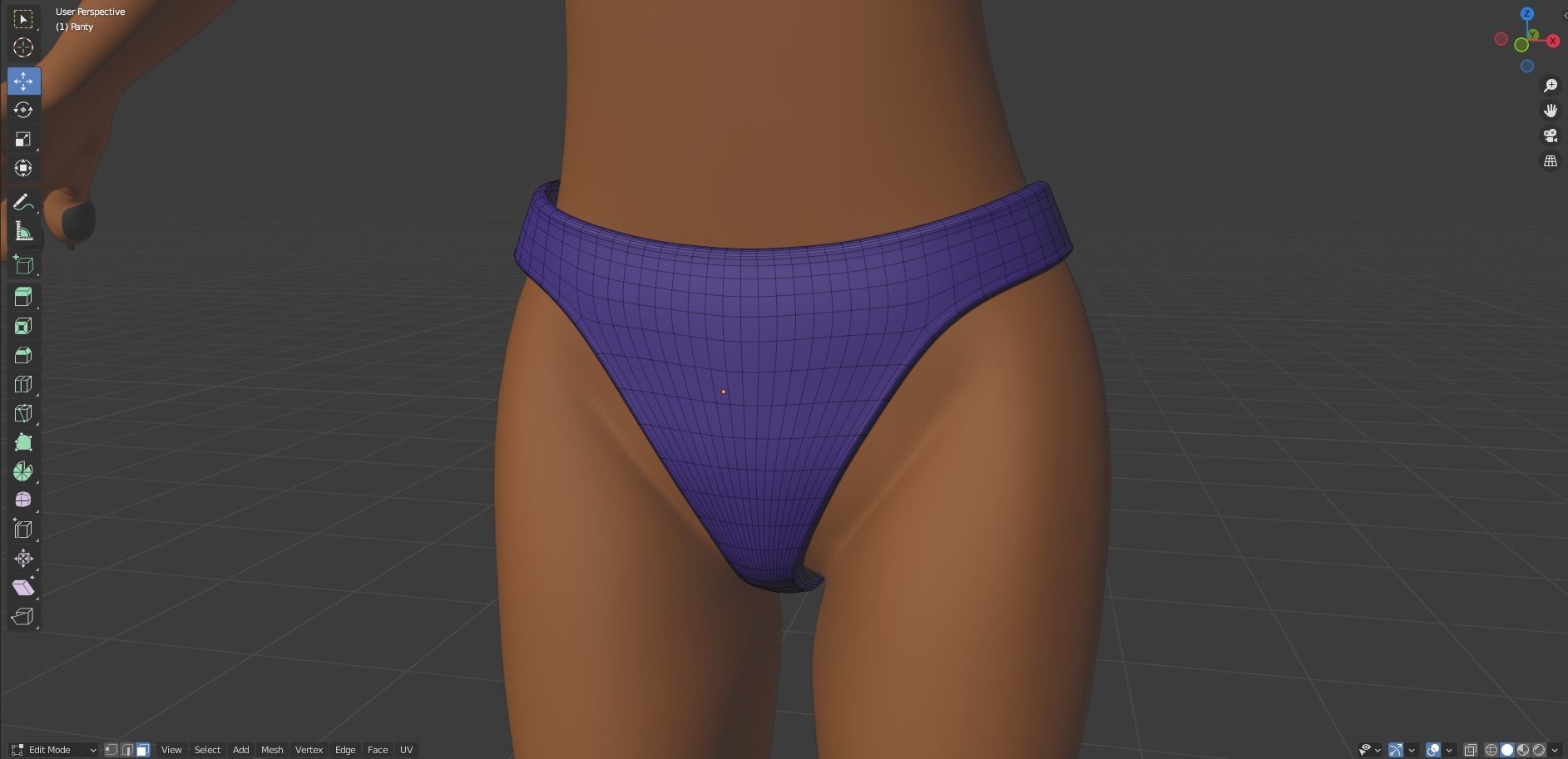 Zoe Anthro Fox 3D model_63