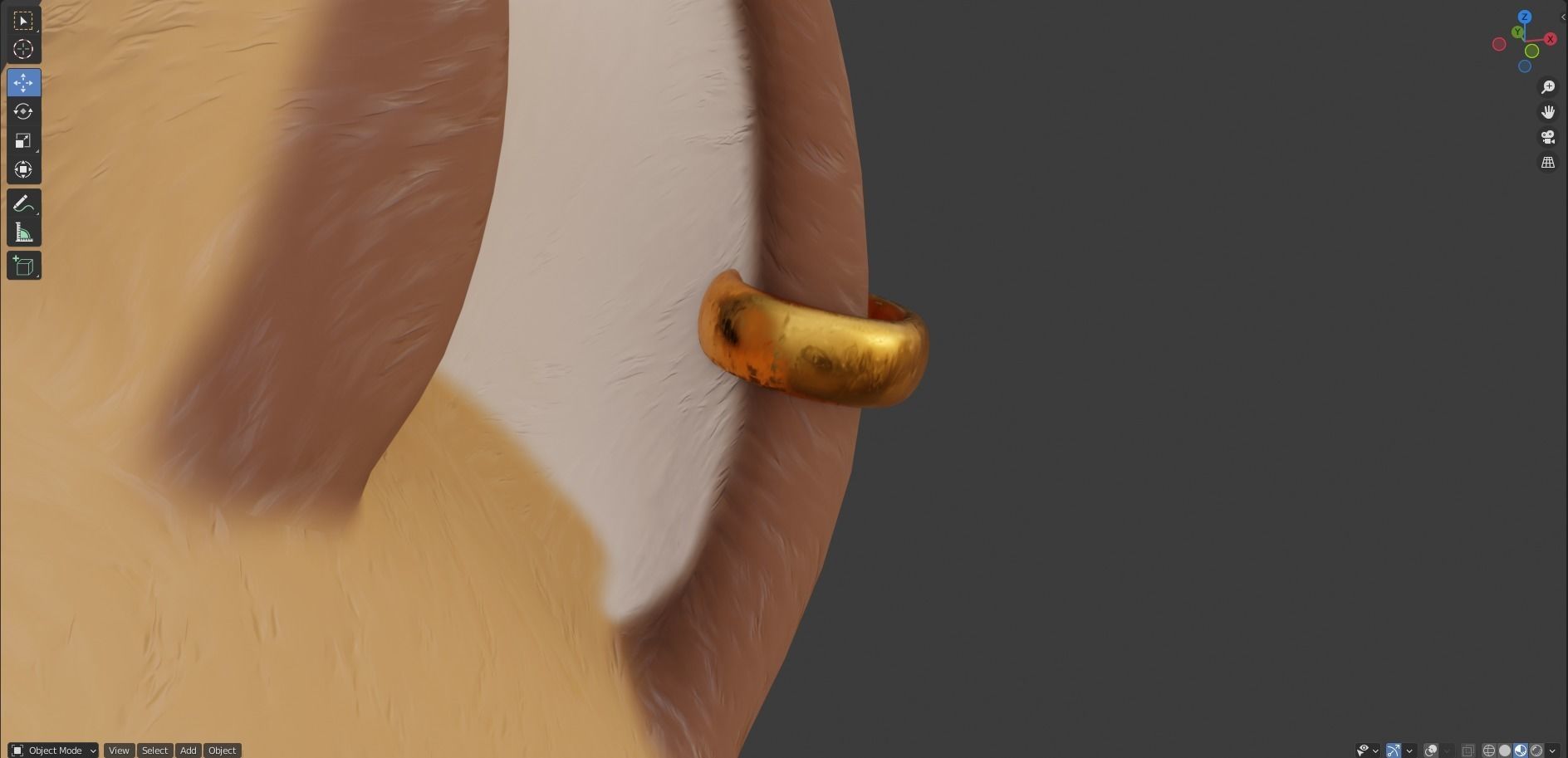 Zoe Anthro Fox 3D model_76