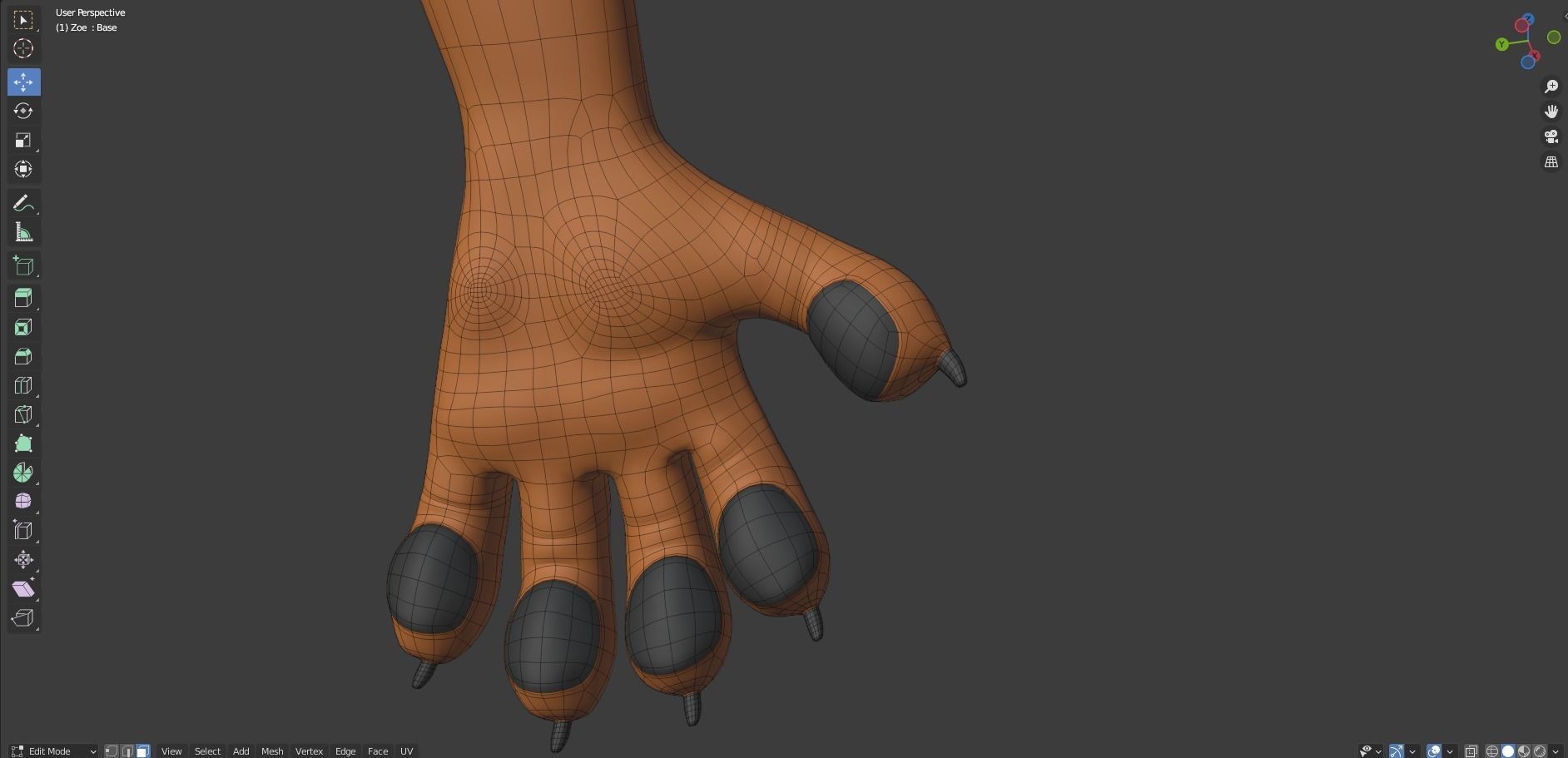 Zoe Anthro Fox 3D model_57