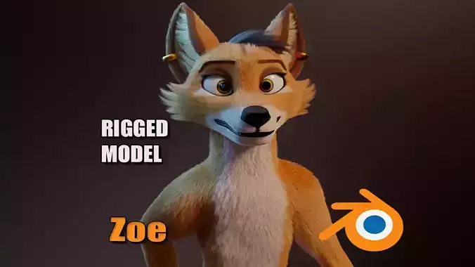 Zoe Anthro Fox