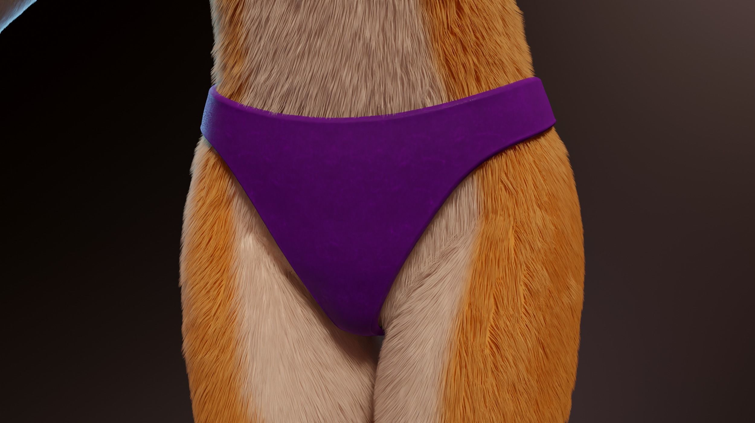 Zoe Anthro Fox 3D model_22
