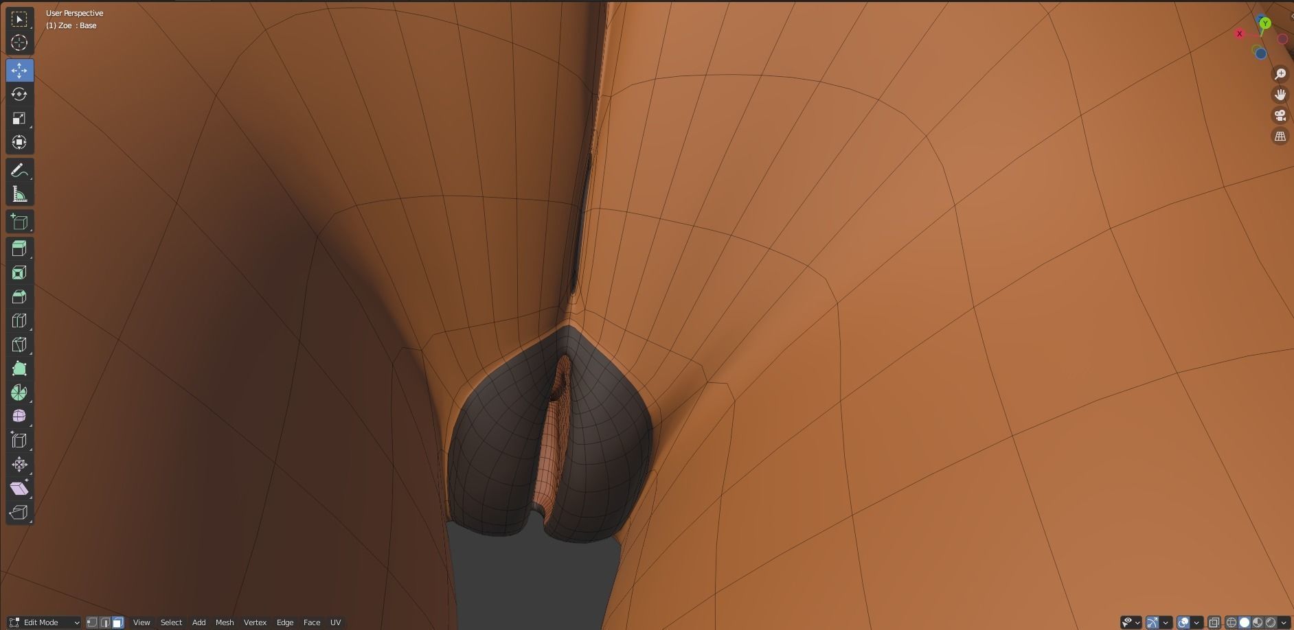 Zoe Anthro Fox 3D model_61