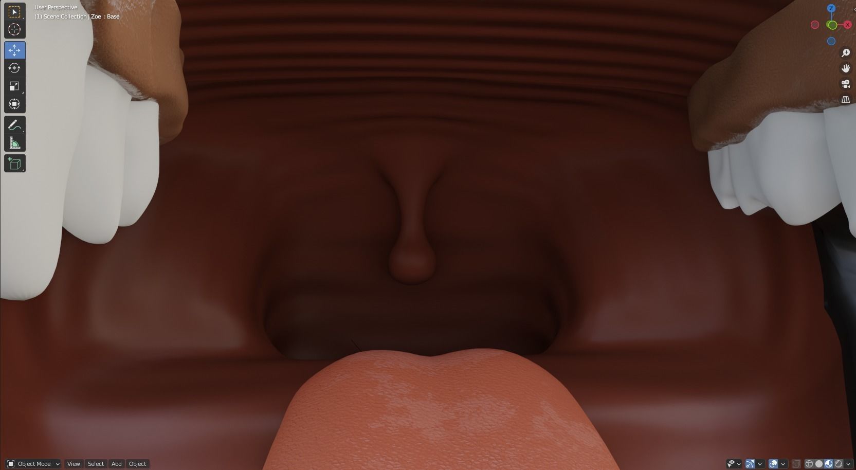 Zoe Anthro Fox 3D model_87