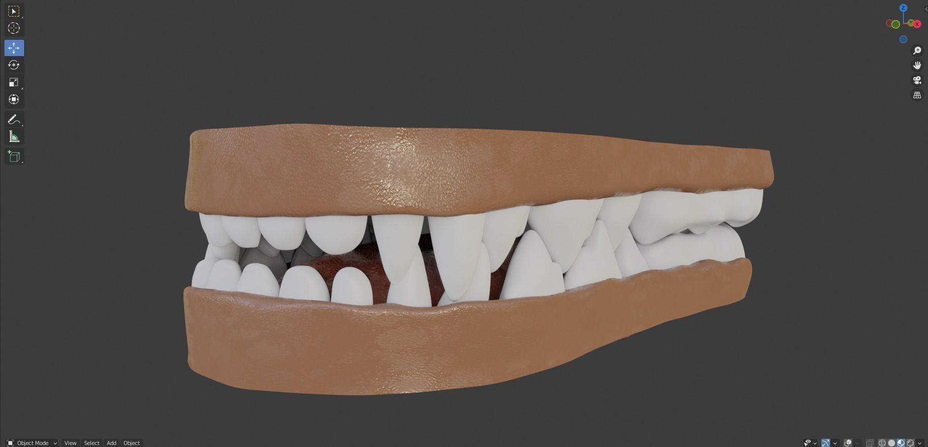 Zoe Anthro Fox 3D model_80