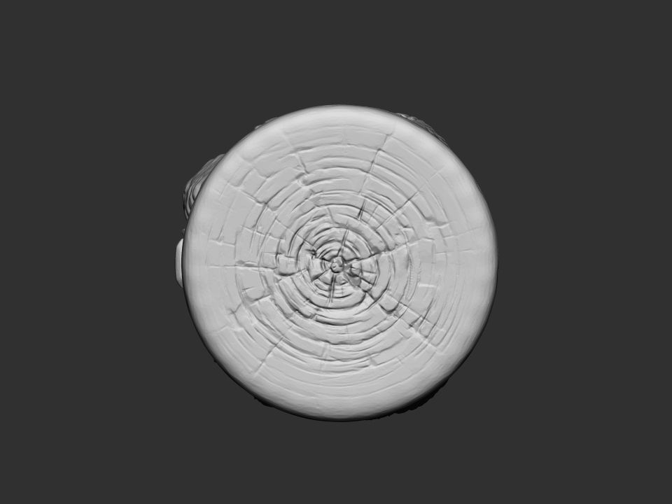 Dazhbog Statue 3D print model_12