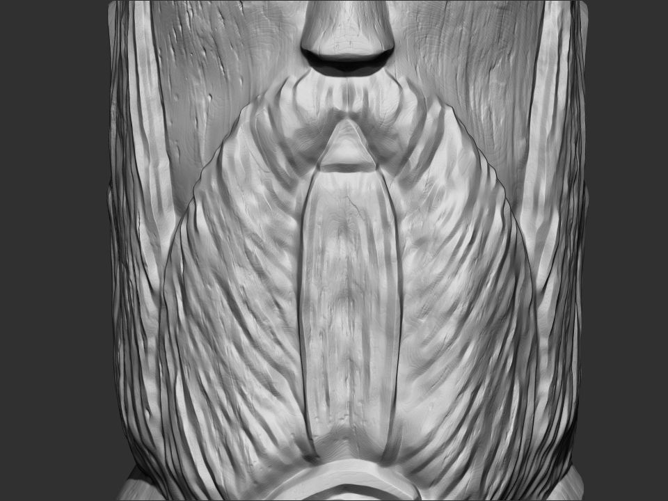 Dazhbog Statue 3D print model_20