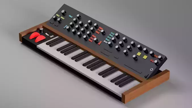 Model D moog synthesizer